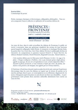 Présences à Frontenay